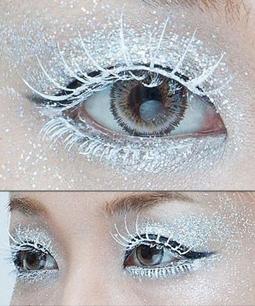 Frozen Eye Makeup, Ice Makeup, Cabelo Pin Up, Halloween Costume Makeup, Ice Queen Costume, Unique Halloween Makeup, Halloween Makeup Ideas, High Fashion Makeup, Witch Makeup