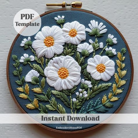 Flower embroidery designs