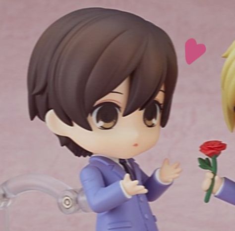 Nendoriod dolls of Haruhi Fujioka and Tamaki Souh from hit anime Ouran Host Club Ohsc Matching Pfps, Haruhi Fujioka Pfp, Haruhi Fujioka Icons, Haruhi And Tamaki, Haruhi Fujioka, Ouran High School Host Club Funny, Sensory Images, Shojo Anime, Ouran Highschool