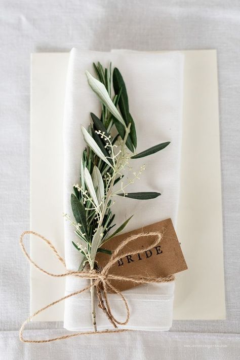 Olive Branch Wedding Decorations Table Settings, Wedding Decor Olive Branches, Olive Tree Party Theme, Olive Branch Table Setting, Buffet Wedding Decor, Olive Napkin Wedding, Olive Branch Table Runner, Olive Foliage Wedding, Olive Theme Wedding Table Settings