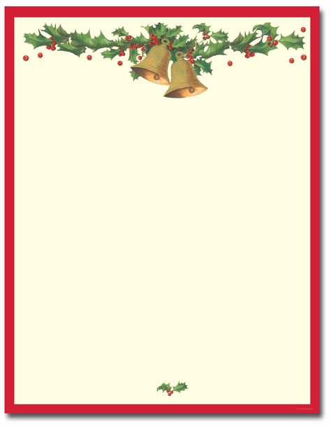 Christmas Letter Template Free, Christmas Note Paper, Holiday Letterhead, Santa Letterhead, Christmas Letterhead, Christmas Letter Template, Christmas Stationary, Holiday Stationery, Christmas Note