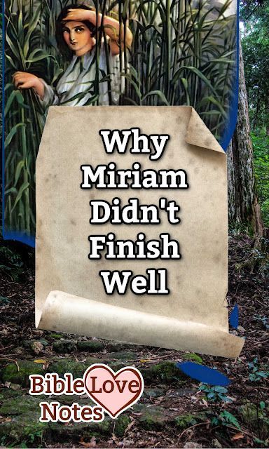 Miriam's life offers an important lesson for all of us. This 1-minute devotion explains. 5 Minute Devotions For Women, Proverb 31, Devotions For Women, Bible Blessings, Devotional Topics, Study Notebook, Kids Bible, Biblical Teaching, Study Scripture