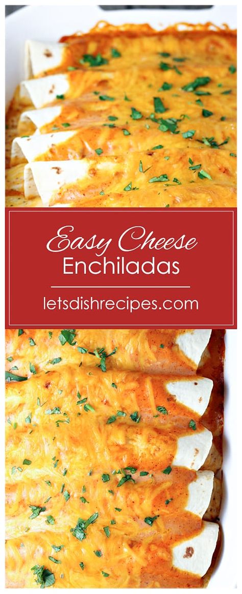 Vegetarian Cheese Enchiladas, Easy Cheese Enchilada Recipe, Flour Tortilla Cheese Enchiladas, Cheese Enchilada Recipe With Red Sauce, Meatless Enchiladas Recipes, Husband Never Leave You Enchiladas, Easy Cheese Enchiladas With Queso, Large Batch Enchiladas, What To Do With Leftover Cheese Sauce