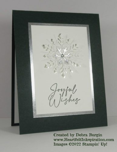 Su Wonderful Snowflakes, White Christmas Cards, Stampin Up Joyful Flurry Card Ideas, Joyful Flurry Stampin Up Cards, Su Joyful Flurry Cards, Stampin Up Joyful Flurry Cards, Snowflake Christmas Cards, Stampin Up Joyful Flurry, Stampinup Joyful Flurry