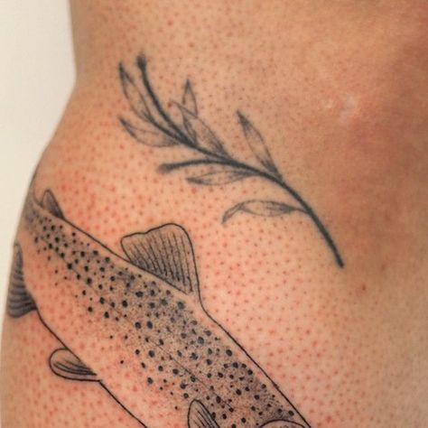 Brown Trout Tattoo, Rainbow Trout Tattoo, Trout Tattoo, Brown Trout, Rainbow Trout, Tattoos And Piercings, Tattoos For Women, Tatting, Tattoo Ideas