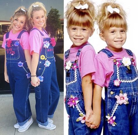 Twinsies Outfits Friends, Twin Best Friend Outfits, Cute Twin Ideas For Spirit Week, Twins Dress Up Day, Twin/duo Day Spirit Week, Twin Dat Spirit Week Outfits, Twin Dress Up Ideas For School, Twin Day Spirit Week Easy, Iconic Twins Costumes