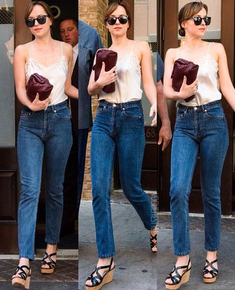 Dakota Johnson. Dakota Johnson Kibbe Type, Dj Outfit, Dakota Jhonson, Dakota Style, Dakota Mayi Johnson, Dakota Johnson Style, Persian Fashion, Stylish Celebrities, For Journal