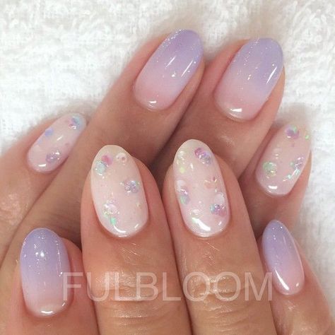 Korean Nail Art, Smink Inspiration, Wedding Nail, Wedding Nails Design, Japanese Nails, Nail Art Wedding, Kawaii Nails, Ideas For Wedding, Pastel Nails