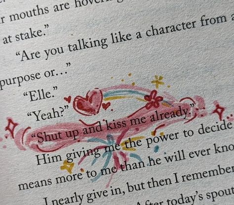 Notes In Books Aesthetic, Your In Love Aesthetic, Highlighting Books Ideas, Aesthetic Annotated Book, Book Aesthetic Pictures, Book Romance Aesthetic, Cute Annotations, Books Aesthetic Quotes, Highlighting Books