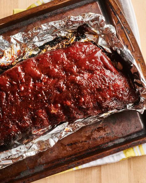 Pork Ribs In Roaster Oven, Rack Of Ribs In Oven How To Cook, Ribs In Roaster Oven, Beef Ribs In Oven, Ribs In Oven Then Grill, Babyback Ribs In Oven, Back Ribs In Oven, Baking Ribs Before Grilling, Pork Loin Back Ribs