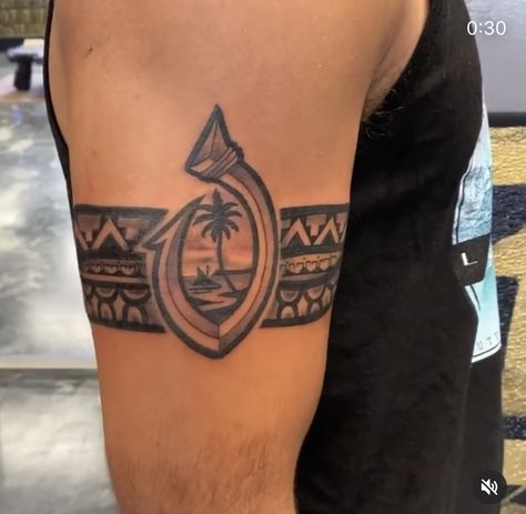 Chamoru Tattoo, Island Life Tattoo Ideas, Guam Tattoo Ideas, Guam Tattoo Women, Chamorro Tattoos, Guam Tattoo, Arm Tattos, Swag Tattoo, Left Arm Tattoo