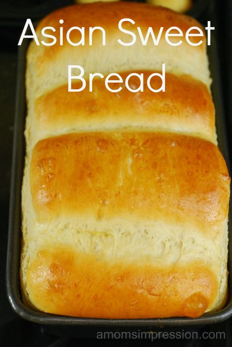 Asian Bread Recipe, Asian Bread, Sweet Bread Recipe, Milk Bread Recipe, Japanese Milk Bread, Japanese Bread, Lean Cuisine, Tasty Bread Recipe, Milk Bread