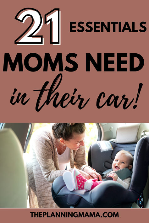 Must have items to keep in your mom car! Car Accessories For Moms, Car Essentials For Moms, Car Must Haves For Moms, Car Basket Essentials, Mom Car Must Haves, Mom Car Hacks, Car Care Basket, Mom Car Essentials, Mom Car Organization