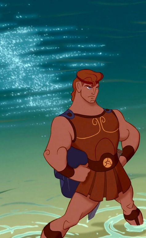 *HERCULES, 1997.Hercules,better known to classicists as Heracles, technically had 3 parents,2 mortal+one divine.He was raised by Amphitryon+Alcmene, a human king+queen who were cousins+ grandchildren of Zeus' son Perseus.But Heracles' biological father was Zeus.The story of how this came about is known as"The Amphitryon,"a tale told many times over the centuries. Hercules Characters, Hercules 1997, Bonney One Piece, Rugrats Cartoon, Hercules Disney, Disneyland Princess, Disney Wallpapers, Disney Hercules, Disney Icons