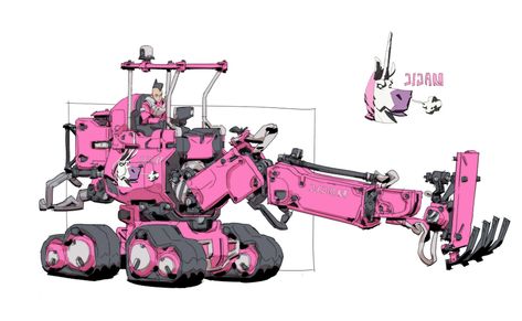 Farming Vehicles, Scifi Vehicle, Cyberpunk Concept, Fantasy Vehicles, D20 Modern, Wheelchairs Design, Cyberpunk Rpg, Concept Vehicles, Sci Fi Design