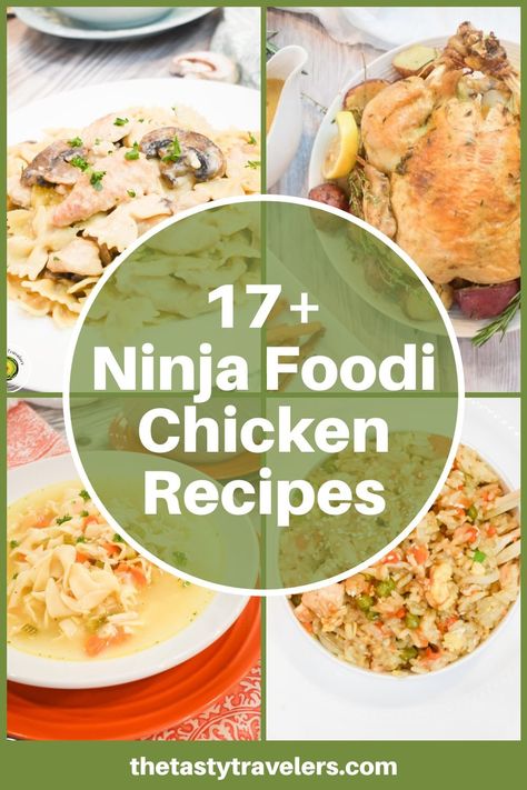 Ninja Foodi Chicken Recipes Ninja Foodi Chicken Recipes Dinner, Chicken Recipes In Ninja Foodi, Quick Ninja Foodi Meals, Ninja Foodi 6 In 1 Recipes, Ninja Foodie 15 In 1 Recipes, Ninja Foodie Smart Lid Recipes, Ninja Test Kitchen, Ninja Foodi 15 In 1 Recipes, Ninja Cooking System Recipes Chicken