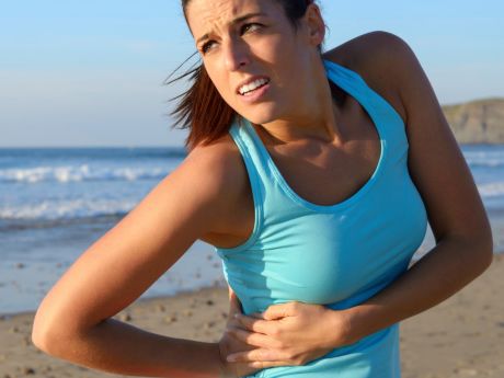 How to Get Rid of Runner's Cramps Intercostal Neuralgia, Myofascial Pain Syndrome, Healthy Kidneys, Stomach Cramps, Runner's World, Run Disney, Healthy Fit, Marathons, Running Tips