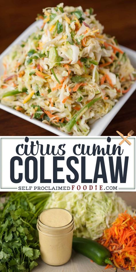 Coleslaw Recipe Dressing, Spicy Sliders, Tacos Coleslaw, Homemade Sliders, Slaw For Fish Tacos, Vinegar Coleslaw, Homemade Vinaigrette, Coleslaw Recipe Easy, Coleslaw Salad