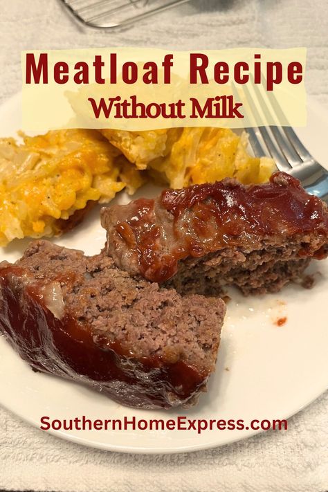 Do you want a delicious, hearty meatloaf recipe without milk? This comforting dish is perfect for a family weeknight dinner. Meatloaf Without Milk Recipes, No Milk Dinner Recipes, Three Ingredient Meatloaf, Meatloaf Recipes Dairy Free, Meatloaf Recipes No Milk, Meatloaf Without Milk, Microwave Meatloaf Recipes, Eggless Meatloaf Recipes, Meatloaf Recipes Without Milk