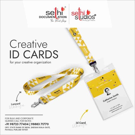 Lanyard Photoshoot, Creative Lanyard Design, Db Logo, Android App Design, Company Id, Creative Organization, Card Tags, Aesthetic Design, Wedding Shoot