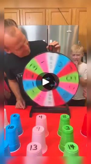 19K views · 414 reactions | Wheel of Family Fun 🎡 Dad and family spin the wheel for great surprises. One is super good and one is super bad
#reels #game #fypreel #prank #challenge #familygames #fyp
#reels #familygames
#BensonBros
#Challenge | Aaron & Jess Benson Spin Games Wheel, Spin Wheel Game Ideas, Spin The Wheel Game Ideas, Spinning Wheel Game, Friendsgiving Games, Kids Craft Gifts, Xmas Games, Spin The Wheel, Kid Craft