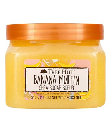 Tree Hut Shea Sugar Scrub Banana Muffin Banana Body Scrub, Tree Hunt Body Scrub Collection, Rare Tree Hut Scrubs, Sugar Scrub Tree Hut, Tree Hut Sugar Scrub, Tree Hut Body Scrub, Tree Hut Scrub, Shea Sugar Scrub, Best Body Scrub