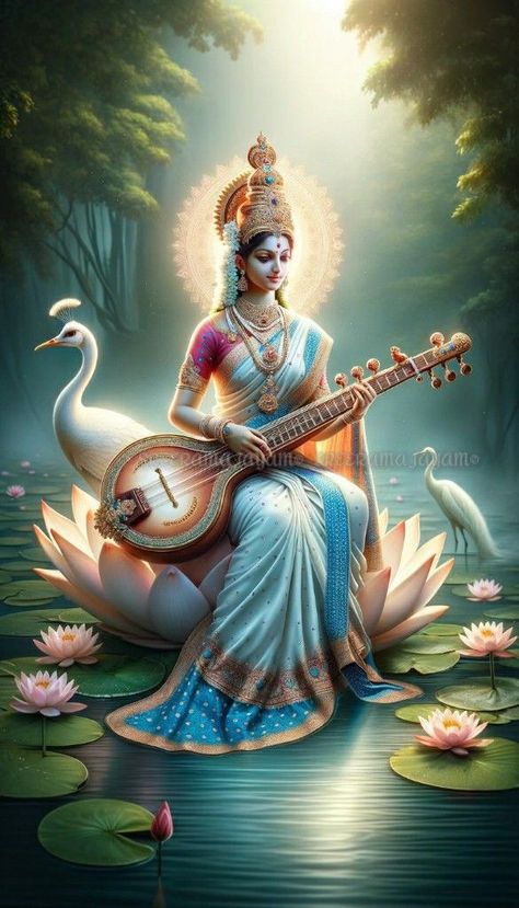 Saraswati Wallpaper Hd, Godess Saraswathi Images, Sarasvati Ma Wallpaper, Saraswati Goddess Wallpapers, Lord Saraswati Hd Wallpaper, Saraswati Devi Hd Wallpaper, Saraswathi Devi Images Hd, Ma Saraswati Images, Saraswati Maa Hd Wallpaper