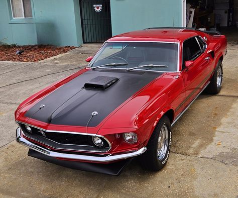 1969 Ford Mustang Mach 1 With a 428 Cobra Jet Ram Air | Hemmings.com 1969 Ford Mustang, Hood Scoop, 70s Cars, Mustang Mach 1, Ford Mustang, Mustang, Ram, Ford, Fan