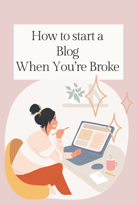 Learn how to start a blog when you're broke | a beginner friendly guide. 
You do not need to spend money to start a blog!
#blogging
#cheap
#businessforbeginners
#beginnerblogger How To Start A Blog For Free, How To Start A Blog And Make Money, Blog Planning, Beginner Blogger, Starting A Blog, Spend Money, Start A Blog, Spending Money, Blogging