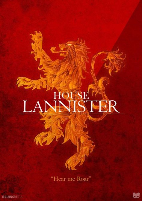 House Lannister ~ Game of Thrones Fan art by Beijing Betia, via Behance Lannister Sigil, Game Of Thrones House Lannister, Lannister Aesthetic, Game Of Thrones Fan Art, Game Of Thrones Poster, House Lannister, Game Of Thrones Books, Hbo Game Of Thrones, Cersei Lannister