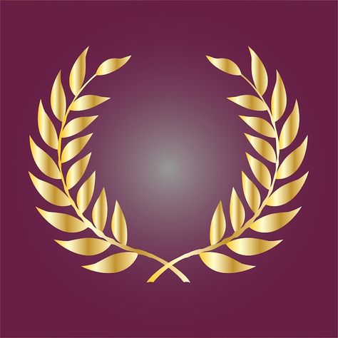 laurel wreath gold colour leaves Leaves Design, Golden Leaves, Laurel Wreath, Gold Colour, Premium Vector, Graphic Resources, Gold Color, Wreath, Wallpapers