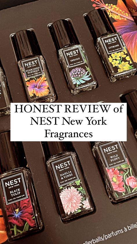 Fragrance gift set from NEST New York featuring floral perfume scents Nest Golden Nectar Perfume, Nest New York Perfume, Nest Perfume Oil, Nest Perfume, Fragrance Illustration, Nest Fragrances, Different Scents, Lemon Blossoms, Vanilla Orchid