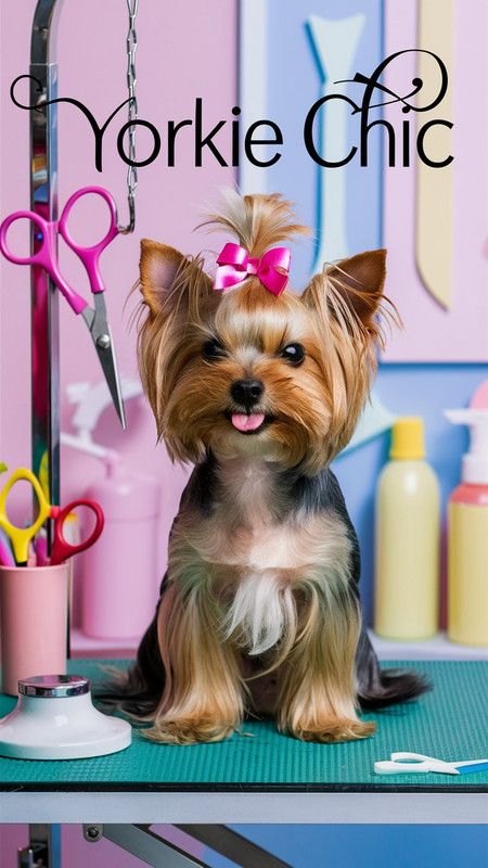 Is your Yorkie due for a new ‘do? Here are some adorable haircut ideas that will make your pup look paws-itively fabulous! ???? #pethealthcaretips #yorkiehaircut Yorkie Grooming Styles, Yorkie Poo Haircut, Yorkie Teddy Bear Cut, Yorkie Haircut, Different Hair Cut, Yorkie Hairstyles, Yorkie Haircuts, Meds For Dogs, Yorkshire Terrier Puppy