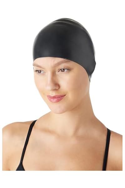 Amazon Deal: Sports and Outdoor Products by Amazon Brands Swimming Cap, Swim Cap, Amazon Basics, Swim Caps, Swimming Goggles, Best Amazon, Rainbow Hair, Plus Size Swimwear, Latex Free