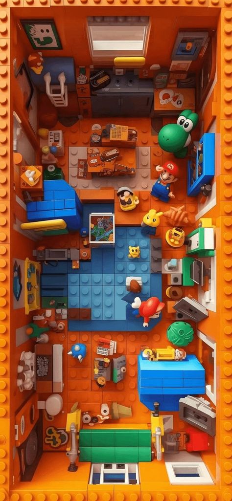 Lego Phone Wallpaper, Lego Wallpaper Aesthetic, Mario Wallpaper, Retro Games Wallpaper, Lego Wallpaper, Lego Wall, Uhd Wallpaper, Pixel Art Background, Graffiti Wallpaper Iphone