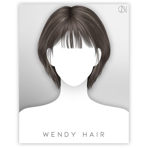 Wendy Hair, Sims 4 Male Clothes, Sims 4 Tsr, Mod Hair, The Sims 4 Skin, Pelo Sims, Free Sims 4, Sims 4 Cc Makeup, Sims 4 Body Mods