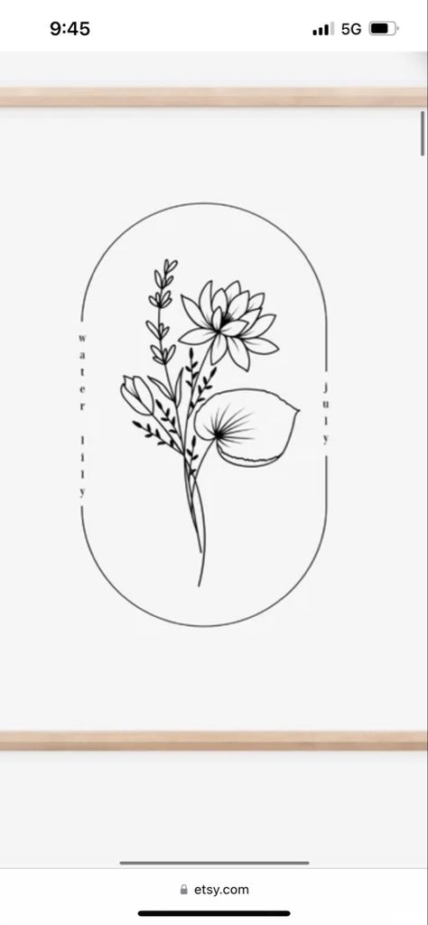 Water Lily Bouquet Tattoo, Water Lily And Poppy Tattoo, Water Lily July Tattoo, July Water Lily Tattoo, Delphinium And Water Lily Tattoo, Larkspur Water Lily Tattoo, Water Lilly Tattoo Stencils, Waterlily Tattoos July, Larkspur And Water Lily Flower Tattoo