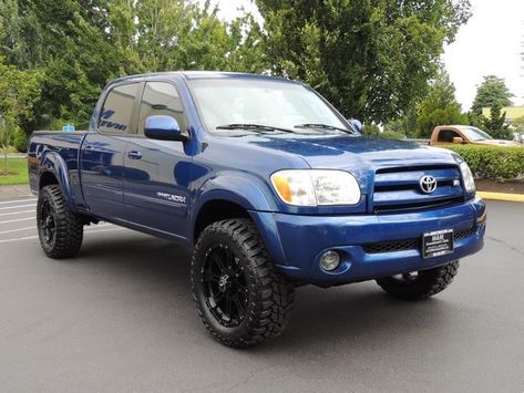 2005 Toyota Tundra Limited 4dr Double Cab / 4X4 / Navigation / LIFTED 1st Gen Tundra, Tundra Overland, Toyota Tundra 4x4, Toyota Tundra Lifted, 2000 Toyota Tundra, 2006 Tundra, 2005 Toyota Tundra, Lifted Tundra, 2025 Goals