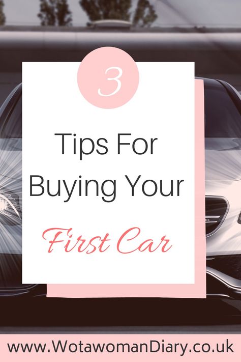 3 Top Tips For Buying Your First Car First Time Car Buyer Tips, First Car Tips, Buying Your First Car, Car Checklist, My First Car, Car Tips, Car Quotes, Car Buying Tips, Car Essentials