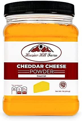 Amazon.com: Cheddar Cheese Powder by Hoosier Hill Farm, 1 lb : Grocery & Gourmet Food Cheddar Cheese Powder, Cheese Powder, Gourmet Food, Tactical Gear, Serving Size, Cheddar Cheese, Gourmet Recipes, Cheddar, Condiments