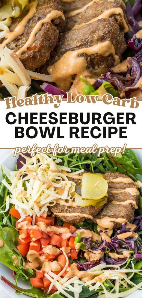 Enjoy a lighter version of your favorite meal with cheeseburger lettuce bowls. These bowls use crisp lettuce instead of bread, making them a refreshing and healthy option for any meal. They’re easy to assemble and perfect for a low-carb, gluten-free diet. Cheeseburger Rice Bowl, Burger Bowls Recipe Healthy, Deconstructed Cheeseburger, Cheeseburger Bowl, Bun Making, Protein Bowl, Kiss Goodbye, Bowl Meals, Cooking With Ground Beef