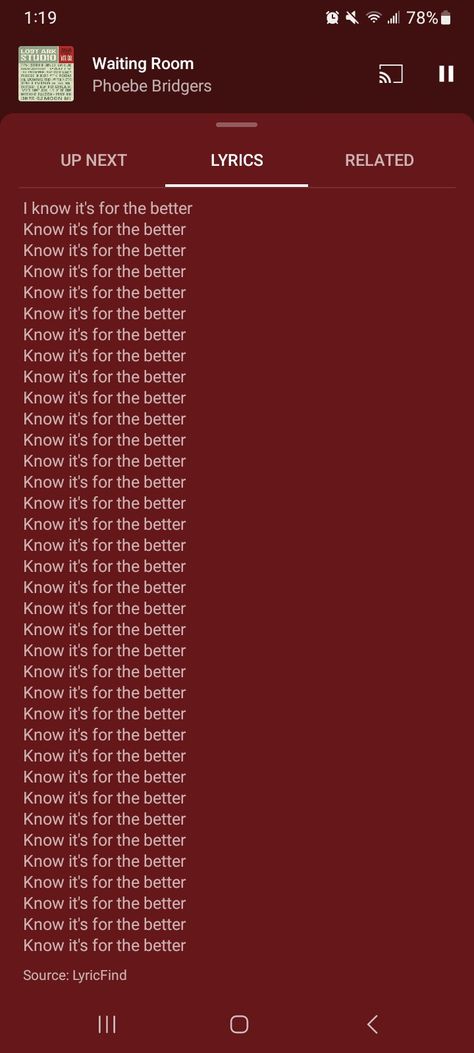 I Know Its For The Better Phoebe, Know It’s For The Better Phoebe, Know Its For The Better Phoebe Bridgers, Waiting Room Phoebe Bridgers, Phoebe Lyrics, Spotify Wrapped, Noah Kahan, Phoebe Bridgers, Cool Lyrics