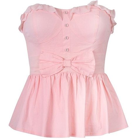 PEPLUM TOP WITH FRILL BOW ($20) ❤ liked on Polyvore featuring tops, shirts, blusas, pink, ruffle shirt, pink ruffle shirt, pink top, bow shirt and flounce tops Frilly Shirt, Pink Peplum Top, Frilly Top, Peplum Shirt, Peplum Tops, Flounce Top, Frill Tops, Ruffle Shirt, Pink Ruffle