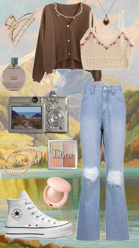 outdoors camping outfit #camping #glamping #fashionaesthetics #styleguide #visionboard #aestheticfashion Glamping Outfit, Outfit Camping, Camping Outfit, Camping Glamping, Camping Outfits, Glamping, Dress To Impress, Camping