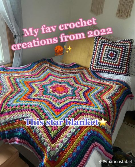 Full Sized Crochet Blanket Pattern, Sugar N Cream Yarn Projects, Chroching Ideas Blankets, Crochet Blanket Unique, Aesthetic Crochet Projects For Beginners, Spiritual Crochet Patterns Free, Colorful Yarn Crochet, Crochet Ideas Acrylic Yarn, Funky Crochet Stitches