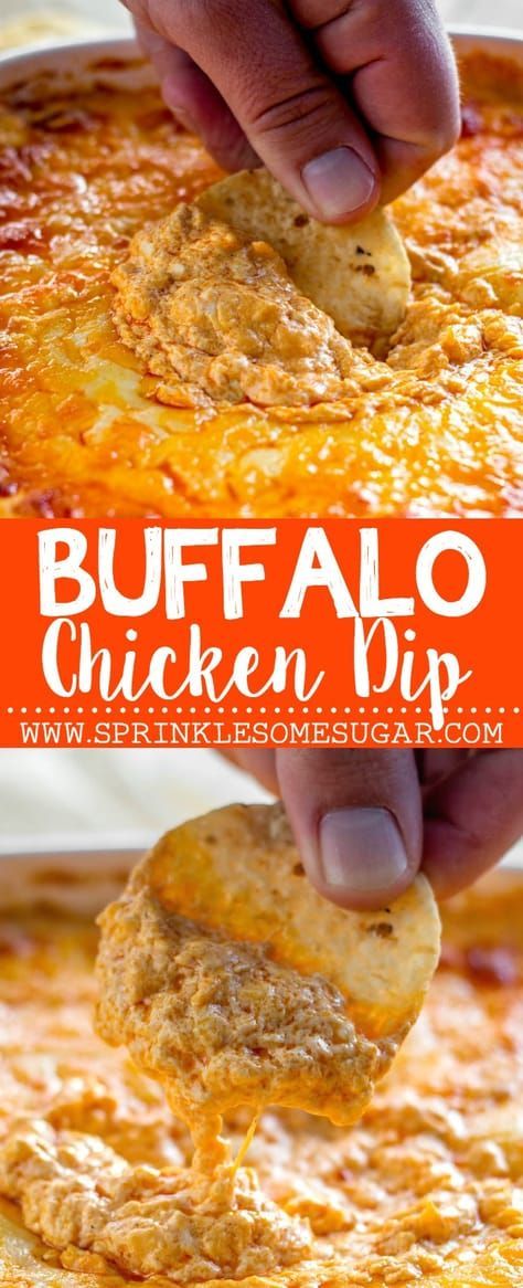 Snacks Before Dinner, Buffalo Chicken Dip Easy, Chicken Food Recipes, Buffalo Chicken Dip Recipe, Chicken Dip Recipe, Diner Recept, Taco Dip, Chicken Dips, Chicken Dip