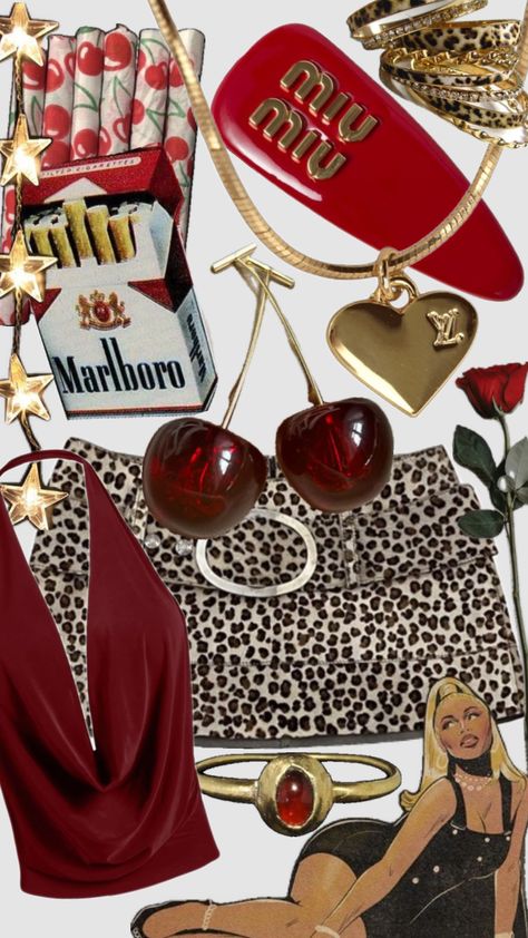 #cherryred #cherry #leopardprint #leopard #outfitinspo #outfit Nyc Girl Aesthetic, Cherry Soda, Big Mama, Aye Aye, Nyc Girl, Cocktail Club, Cherry Cola, Red Fits, Birthday Themes