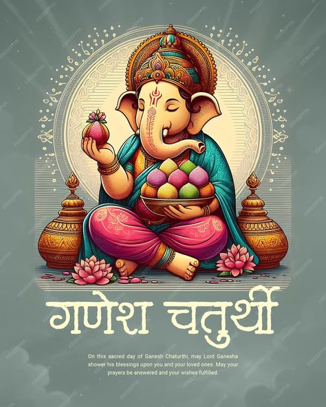 Premium PSD | Happy Ganesh Chaturthi Indian God Festival Celebration Social Media Post Banner Template श्री गणेश, Ganesha Chaturthi, Book Painting, Festival Wishes, Ads Creative Advertising Ideas, Advertising Ideas, Indian God, Happy Ganesh, Cosmic Art