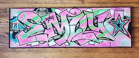 "Emily" 12x36" off to Vinton, Virginia 🎨✈ Emily Graffiti Name, Emily Name, Graffiti Names, Cool Tattoo Drawings, Graffiti Artwork, Rick Y Morty, Sketch Ideas, Name Art, Tattoo Drawings