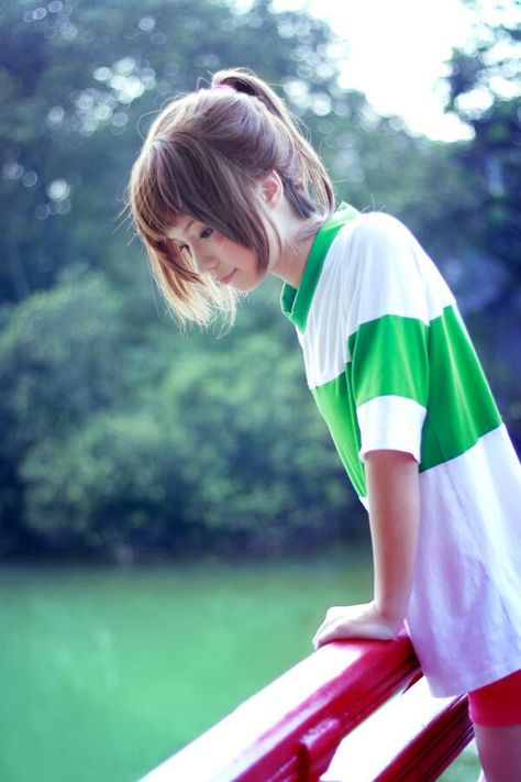 Chihiro Cosplay, Chihiro Y Haku, Easy Cosplay, L A, Princess Mononoke, Film Studio, Ghibli Movies, Amazing Cosplay, Cute Cosplay